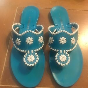 Jack Rogers Blue, size 9 great condition